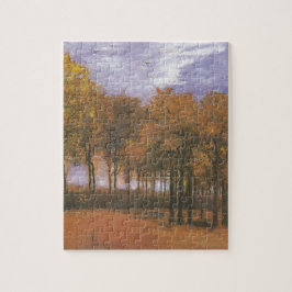 Van Gogh Autumn Herfst Tree Leaves Destiny Legpuzzel