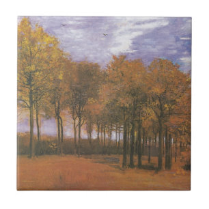 Van Gogh Autumn het Lot van de Bladeren van de Boo Tegeltje