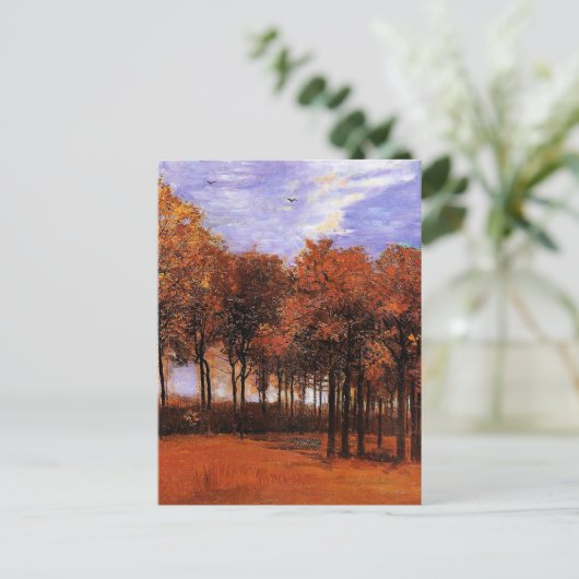 Van Gogh - Autumn Landscape, Briefkaart (Staand voorkant)