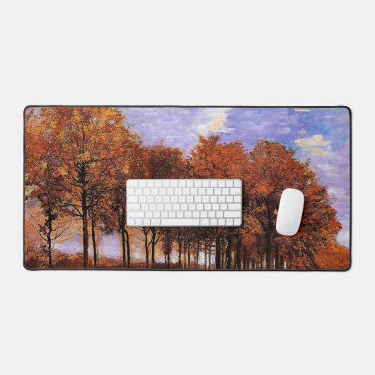 Van Gogh - Autumn Landscape, Bureaumat (Keyboard & Muis)