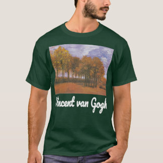 Van Gogh Autumn Landscape Retro Van Gogh T-shirt