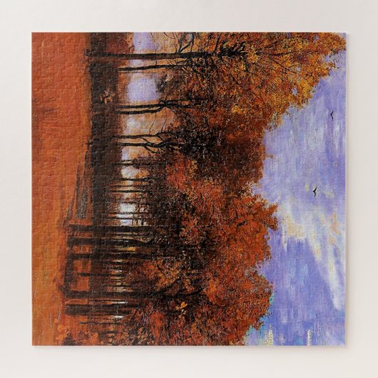Van Gogh - Autumn Landschap Legpuzzel (Horizontaal)