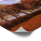Van Gogh - Autumn Landschap Poster (Hoek)