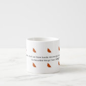 Van Gogh Autumn Quote Decor For Home Espresso Kop (Voorkant)