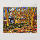 Van Gogh - Avenue of Plane Trees Briefkaart (Voorkant)