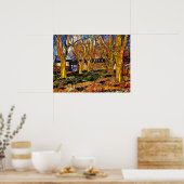 Van Gogh - Avenue of Plane Trees Poster (Keuken)