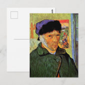van Gogh Bandaged Ear Briefkaart (Voorkant / Achterkant)