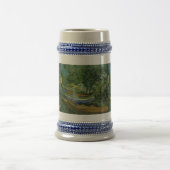 Van Gogh  Bank of the Oise bij Auvers Bierpul (Center)