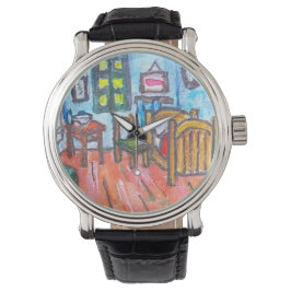 Van Gogh Bedroom mini Horloge
