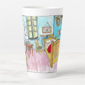 Van Gogh Bedroom tribute painting by me. Latte Mok (Voorkant)