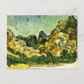 Van Gogh - Berglandschap bij Saint-Remy Briefkaart (Voorkant)