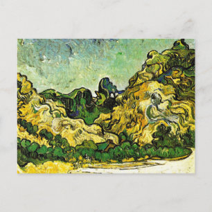 Van Gogh - Berglandschap in Saint-Remy Briefkaart