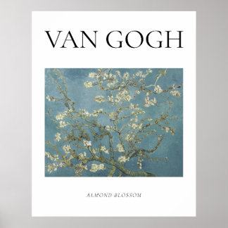 Van Gogh, beroemd schilderij Amandelbloesem Poster