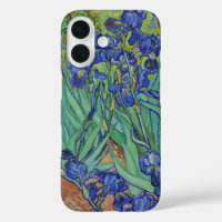 Van Gogh beroemde blauwe irissen bloemenschilderij