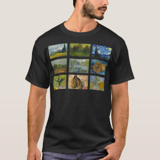 Van Gogh beroemde  klassieke schilderijen T-shirt