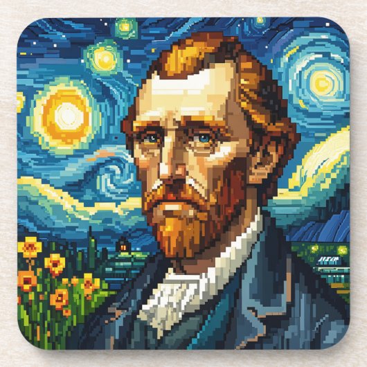 Van Gogh Bier Onderzetter (Voorkant)