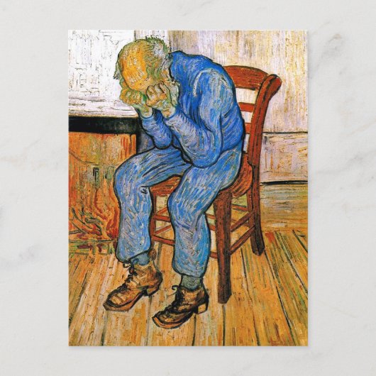 Van Gogh - bij Eternity's poort Briefkaart (Voorkant)