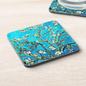 Van Gogh - Bijkantoren met amandelbloesems Bier Onderzetter (Linkerzijde)