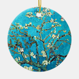 Van Gogh - Bijkantoren met amandelbloesems Keramisch Ornament
