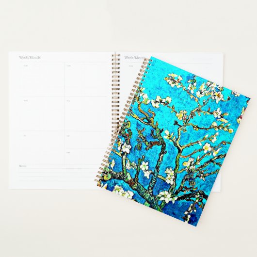 Van Gogh - Bijkantoren met amandelbloesems Planner (Display)