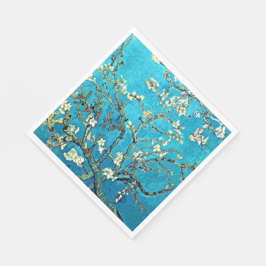 Van Gogh - Bijkantoren met amandelbloesems Servet (Hoek)