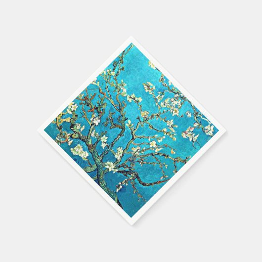 Van Gogh - Bijkantoren met amandelbloesems Servet (Hoek)