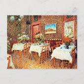Van Gogh - Binnenste restaurant Briefkaart (Voorkant)