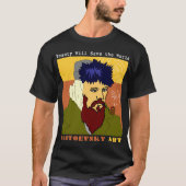 Van Gogh Black Shirt (Voorkant)