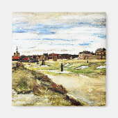 Van Gogh - Bleekveld bij Scheveningen,  Magneet (Voorkant)