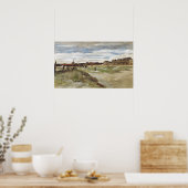 Van Gogh - Bleekveld bij Scheveningen Poster (Keuken)