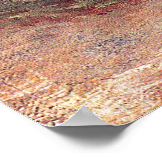 Van Gogh: Bloedvat met Chives Poster (Hoek)