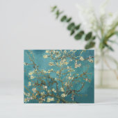 Van Gogh - Bloeiende amandelboom Briefkaart (Staand voorkant)