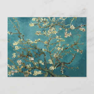 Van Gogh - Bloeiende amandelboom Briefkaart