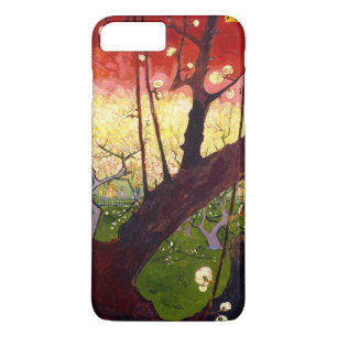 Van Gogh bloeiende krottenboom na Hiroshige iPhone 8/7 Plus Hoesje