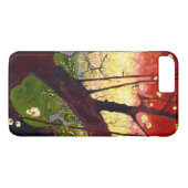 Van Gogh bloeiende krottenboom na Hiroshige Case-Mate iPhone Case (Achterkant (Horizontaal))