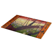 Van Gogh bloeiende krottenboom na Hiroshige Snijplank (Hoek)