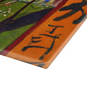 Van Gogh bloeiende krottenboom na Hiroshige Snijplank (Hoek)