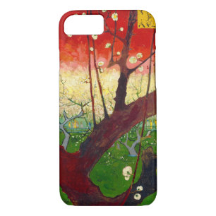 Van Gogh bloeiende plum Tree na Hiroshige iPhone 8/7 Hoesje