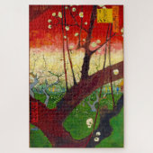 Van Gogh bloeiende plum Tree na Hiroshige Legpuzzel (Verticaal)