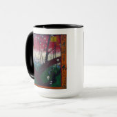 Van Gogh Bloeiende pruimenboom Mok (Voorkant links)