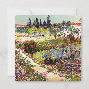 Van Gogh bloeiende tuin in Arles Floral Fine Art