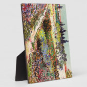 Van Gogh bloeiende tuin in Arles Floral Fine Art Fotoplaat (Zijkant)