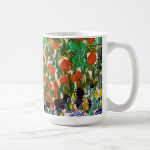 Van Gogh bloeiende tuin in Arles Floral Fine Art Koffiemok