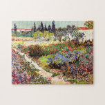 Van Gogh bloeiende tuin in Arles Floral Fine Art Legpuzzel<br><div class="desc">Vincent Van Gogh die bloeiende tuin in Arles with Path Fine Art Vincent Willem van Gogh was een postpressionistische schilder wiens werk een verreikende invloed had op de kunst van de 20e eeuw. Zijn productie omvat portretten, zelfportretten, landschappen en nog steeds levenden van cypersen, bloemenvelden, bloeiende bomen, tuinen, tarwevelden en...</div>