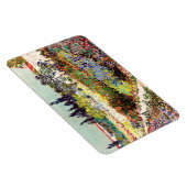 Van Gogh bloeiende tuin in Arles Floral Fine Art Magneet (Rechterzijde)