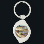 Van Gogh bloeiende tuin in Arles Floral Fine Art Sleutelhanger<br><div class="desc">Vincent Van Gogh die bloeiende tuin in Arles with Path Fine Art Vincent Willem van Gogh was een postpressionistische schilder wiens werk een verreikende invloed had op de kunst van de 20e eeuw. Zijn productie omvat portretten, zelfportretten, landschappen en nog steeds levenden van cypersen, bloemenvelden, bloeiende bomen, tuinen, tarwevelden en...</div>