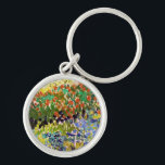 Van Gogh bloeiende tuin in Arles Floral Fine Art Sleutelhanger<br><div class="desc">Vincent Van Gogh die bloeiende tuin in Arles with Path Fine Art Vincent Willem van Gogh was een postpressionistische schilder wiens werk een verreikende invloed had op de kunst van de 20e eeuw. Zijn productie omvat portretten, zelfportretten, landschappen en nog steeds levenden van cypersen, bloemenvelden, bloeiende bomen, tuinen, tarwevelden en...</div>