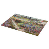 Van Gogh bloeiende tuin in Arles Floral Fine Art Snijplank (Hoek)