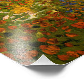 Van Gogh - bloeiende tuin, indrukwekkend Foto Afdruk (Hoek)