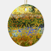 Van Gogh - Bloeiende tuin Keramisch Ornament (Links)